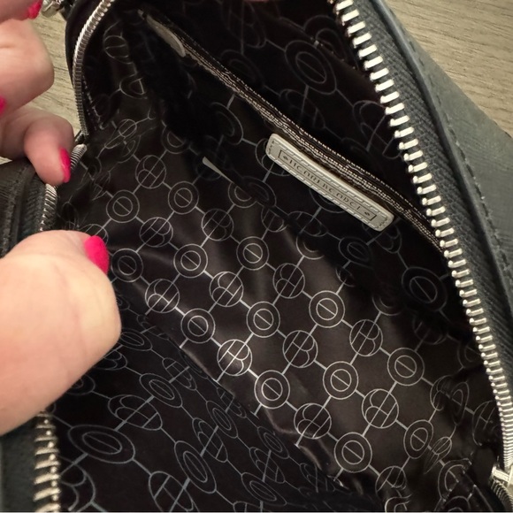 Henri Bendel Black Handbag with Crystal Accents - Picture 3 of 3